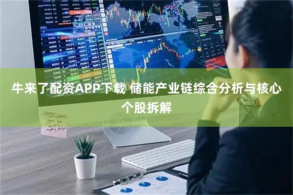 牛来了配资APP下载 储能产业链综合分析与核心个股拆解