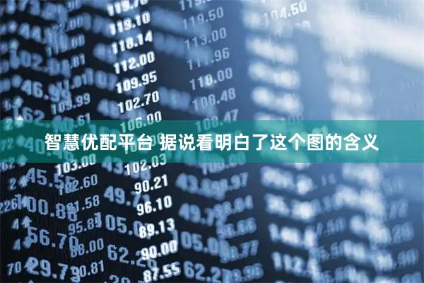 智慧优配平台 据说看明白了这个图的含义